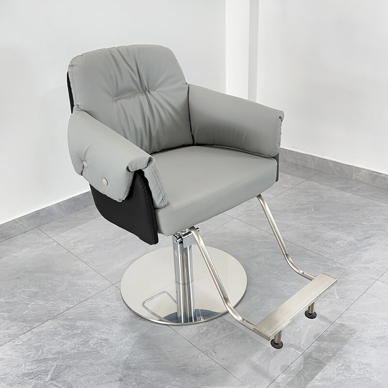 كرسي حلاقة عتيق لتصفيف الشعر ، رفع دوار ، راحة ، بسيط ، أثاث صالون ، KMBC