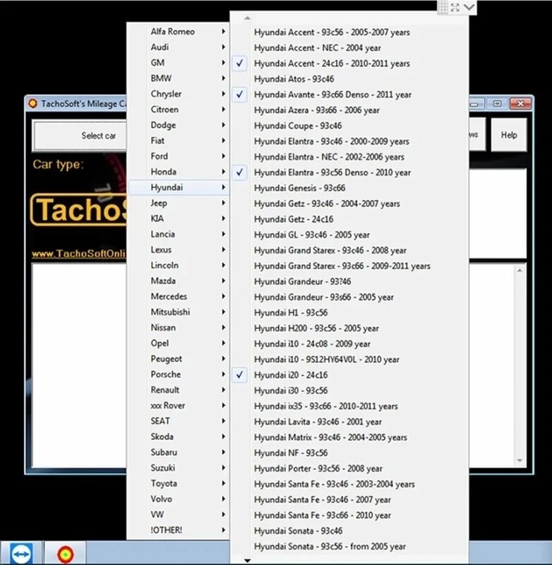 آلة حاسبة TachoSoft مع ترخيص متصدع ، الإصدار الكامل ، يدعم العديد من ماركات السيارات ، برنامج إصلاح السيارات ، عرض رائع ،