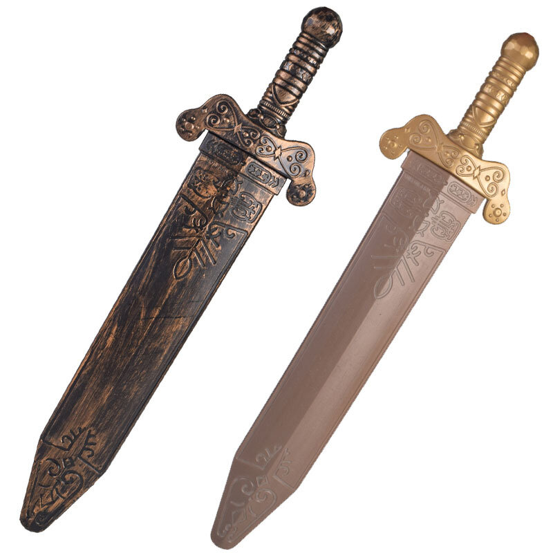 السيف الروماني تأثيري الدعائم الأداء ، مجموعة المحارب ، هدية الأطفال ، والزينة