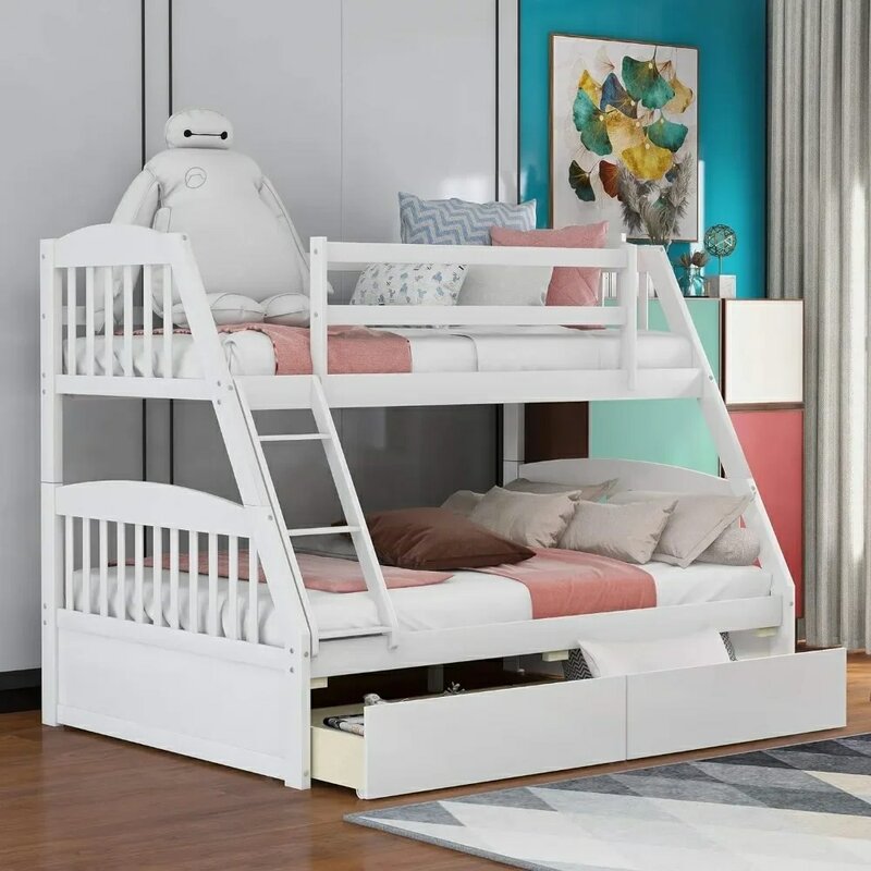 إطار سرير أطفال ، قابل للتحويل إلى سريرين منفصلين