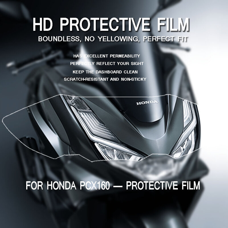 لوحة القيادة للدراجة النارية هوندا PCX 160 2021 لوحة حماية من الخدوش العنقودية شاشة حماية من الخدوش