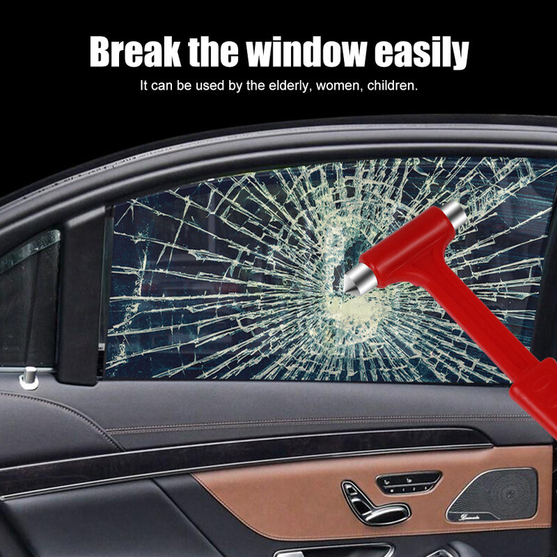 مقعد قاطع أحزمة زجاج النافذة قواطع سيارة أداة إنقاذ سيارة صغيرة سلامة المطرقة سيارة الإنقاذ في حالات الطوارئ