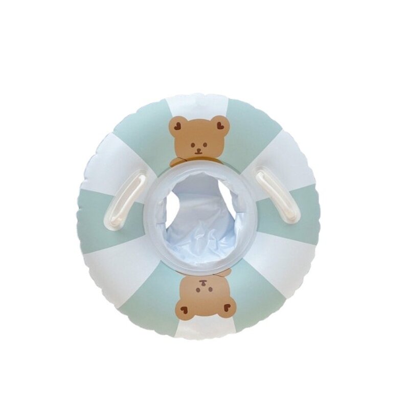 كوريا الجنوبية Ins الطفل السباحة الدائري للأطفال مقعد حلقة طفل Lifebuoy الدب اللعب المياه العائمة الدائري بركة تعويم