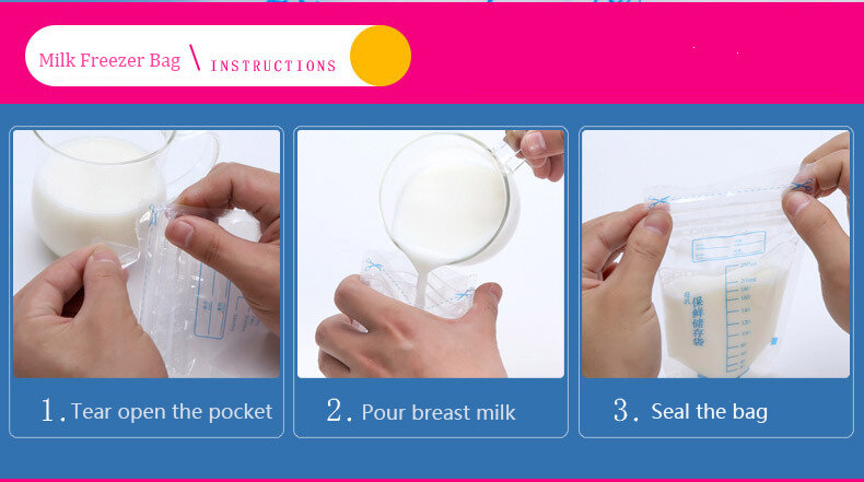 30 قطع 250 مللي الحليب الفريزر أكياس الأم الحليب الطفل الغذاء تخزين حليب الثدي تخزين حقيبة BPA الحرة الطفل آمنة تغذية أكياس تغذية