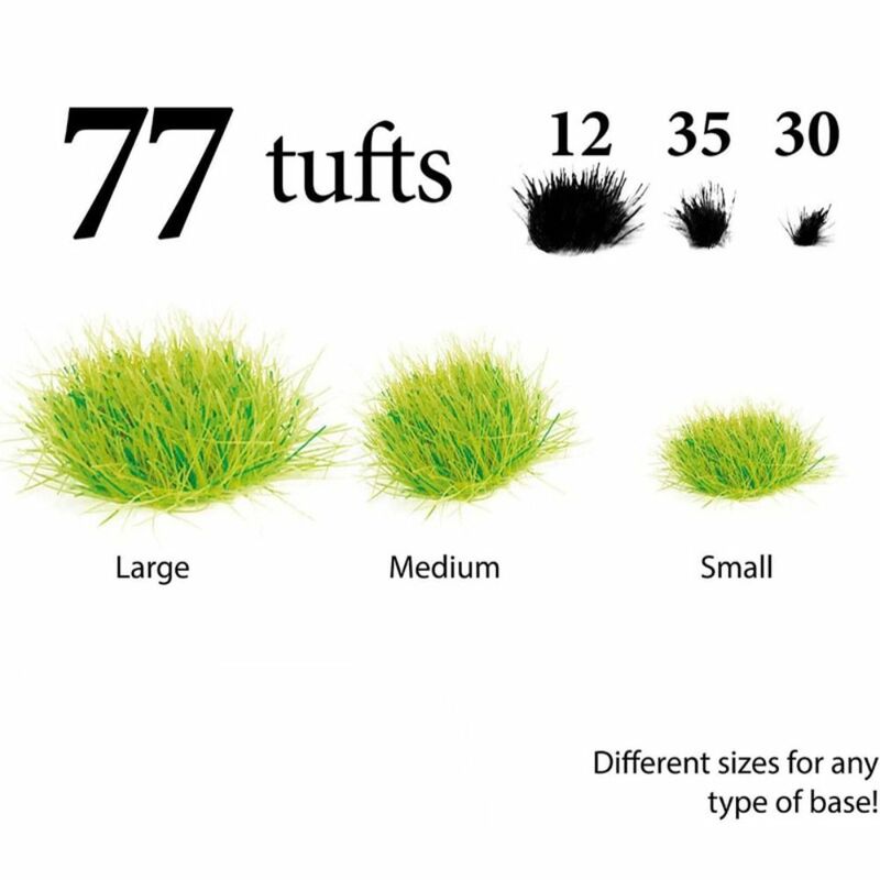 77 قطعة مختلط حجم العشب tushift الاصطناعي النبات العنقودية محاكاة المناورات مشهد المشهد نموذج النمذجة المواد الرمال الجدول