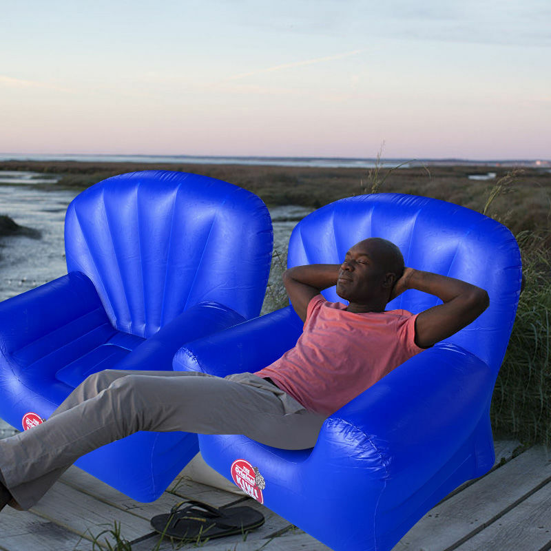 أريكة برمائية قابلة للنفخ للأماكن الخارجية والداخلية ، كرسي محمول ، نموذج أريكة يمكن الاستلقاء والجلوس في الهواء الطلق ، الشاطئ ، السفر