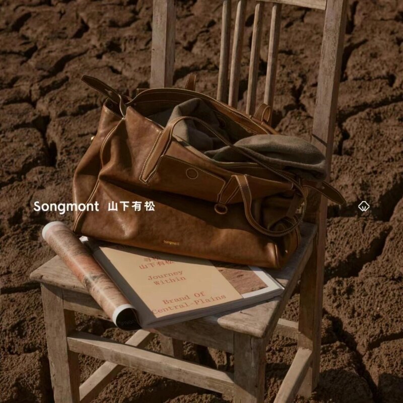Songmont-حقيبة محمولة ذات سعة كبيرة ، حقيبة كتف واحدة بسيطة ، سعة كبيرة أصلية ، طراز جديد ، عصرية