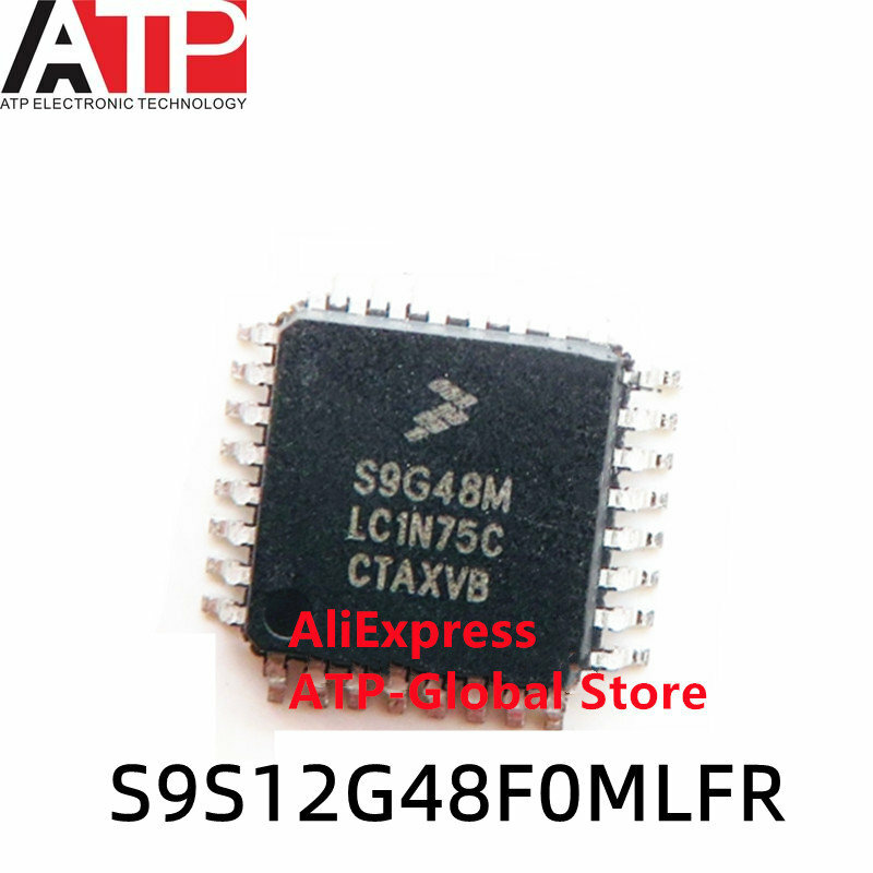 5 قطعة S9S12G48F0MLFR S9G48M LQFP-48 المخزون الأصلي من رقاقة متكاملة ICs