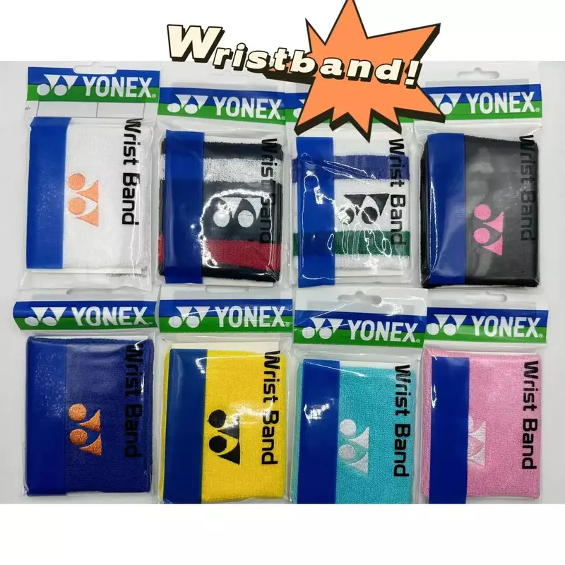 Yonex-سوار معصم ماص للعرق لتنس الريشة والتنس ، حماية ضد التواء ، كلاسيكي ، الذكرى السنوية 75