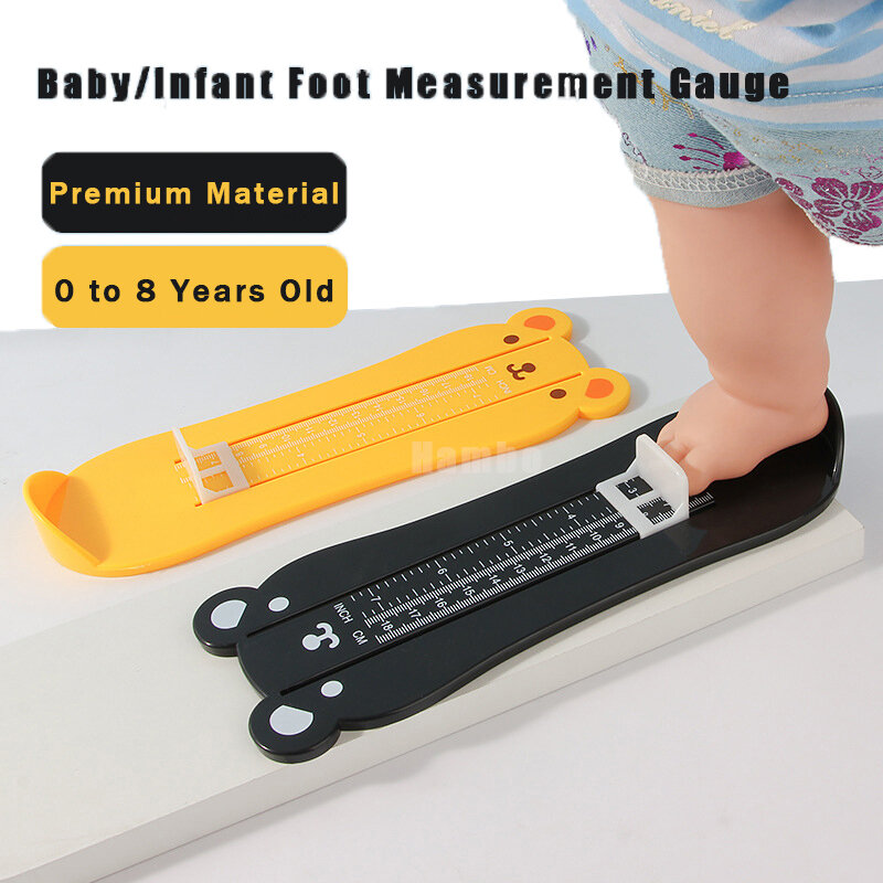 طفل القدم قياس الاطفال القدم حاكم الأحذية حجم قياس متر الأطفال قدم قياس أداة طفل رضيع قياس القدم قياس