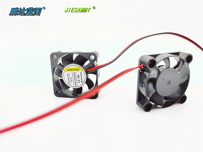 JIESMMY-النسخة عالية السرعة مزدوجة الكرة تحمل مروحة ، العلامة التجارية الجديدة ، 12 فولت ، 24 فولت ، 12 فولت ، 5 فولت ، 4 سنتيمتر ، 40x40x10 مللي متر مروحة ، 4010