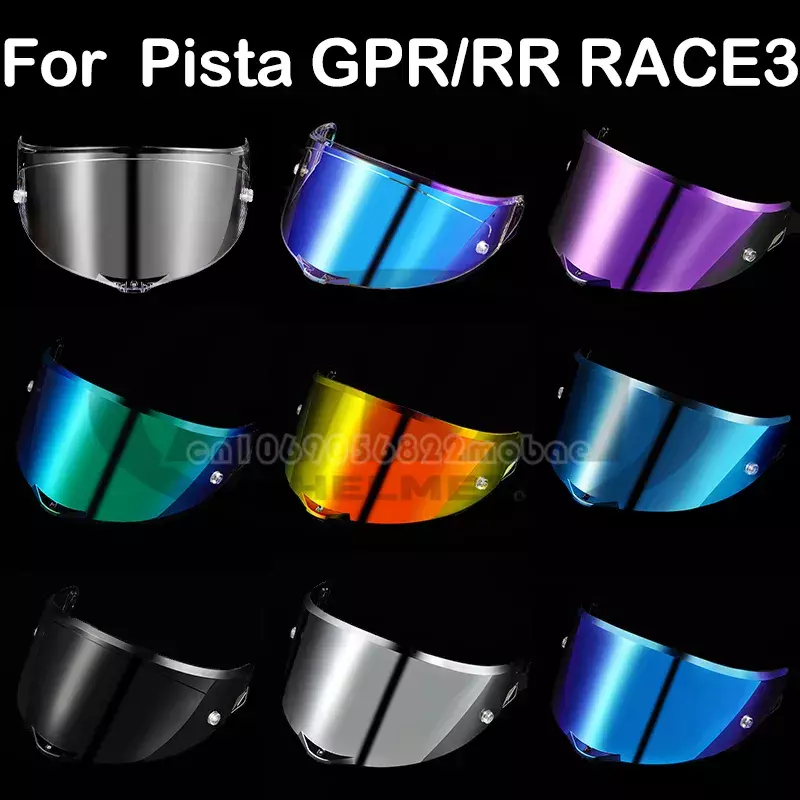 خوذة كاملة للوجه للدراجة النارية ، AGV ، PISTA ، GP ، R ، GP ، RR ، Corsa R ، Corsa RR ، RACE3 ، 16 لونًا