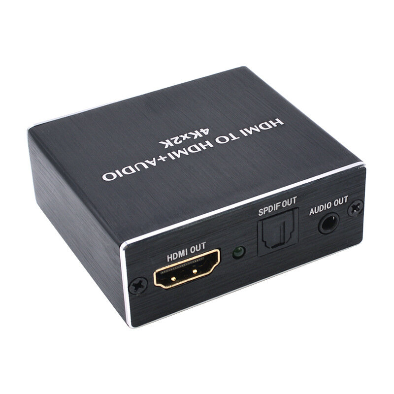 HDMI-متوافق مع مستخرج الصوت + البصرية TOSLINK SPDIF + 3.5 مللي متر ستيريو محول صوت 4K X 2K مقسم صوت ل PS4 TV DVD