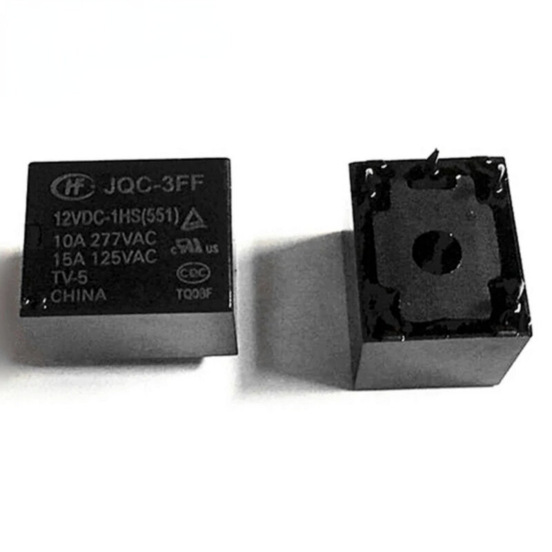 JQC-3FF-12VDC-1HS 10A تتابع DIP4 HF3FF-012-1HS