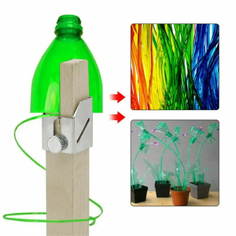 لتقوم بها بنفسك زجاجة بلاستيكية القاطع المحمولة في الهواء الطلق الذكية المنزلية أدوات يدوية لفحم الكوك عصير زجاجة مياه غازية