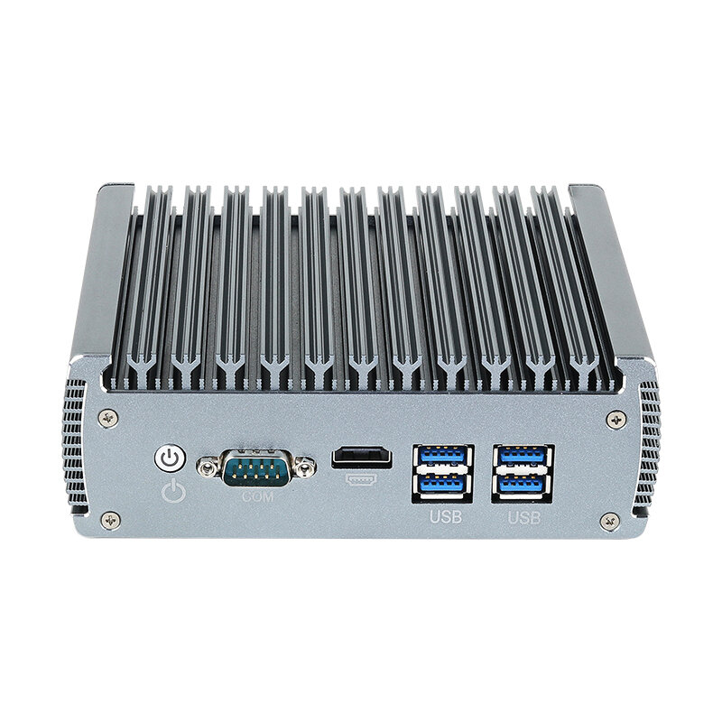 كمبيوتر مصغر 11th الجنرال i5-1135G7 6x LAN إنتل i225V 2.5G LAN GPIO 4K HDMI دعم ويندوز 10 لينكس أوبونتو X86 راوتر