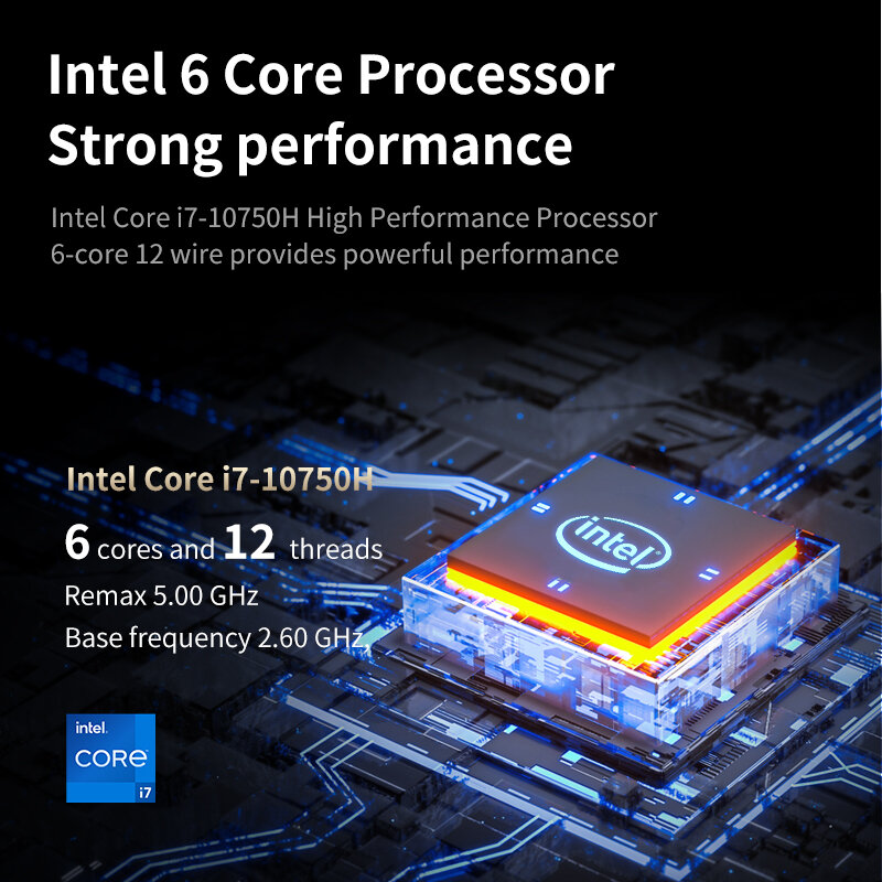 حاسوب محمول انتل كور i7 10750H بشاشة مزدوجة 16 بوصة (14 بوصة تعمل باللمس) حاسوب محمول للالعاب DDR4 ويندوز 10 11 برو