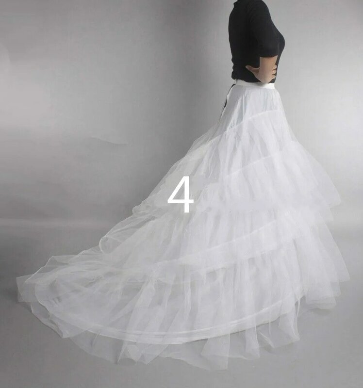 منتفخ 6 الأطواق الزفاف ثوب نسائي كرينولين زلة تنورة الزفاف في الأوراق المالية ذات جودة عالية