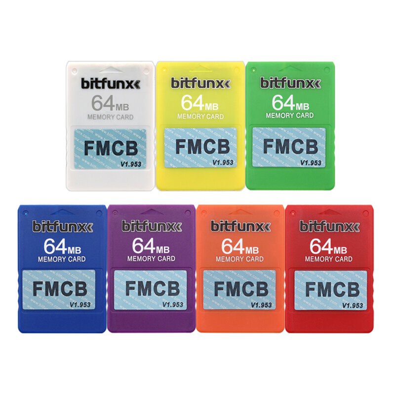 BitFunx V1.953 مجاني McBoot FMCB OPL/HD محمل بطاقة برنامج بطاقة ذاكرة 8 ميجابايت/16 ميجابايت/32 ميجابايت/64 ميجابايت لبلاي ستيشن 2 PS2 لوحات ألعاب الدهون