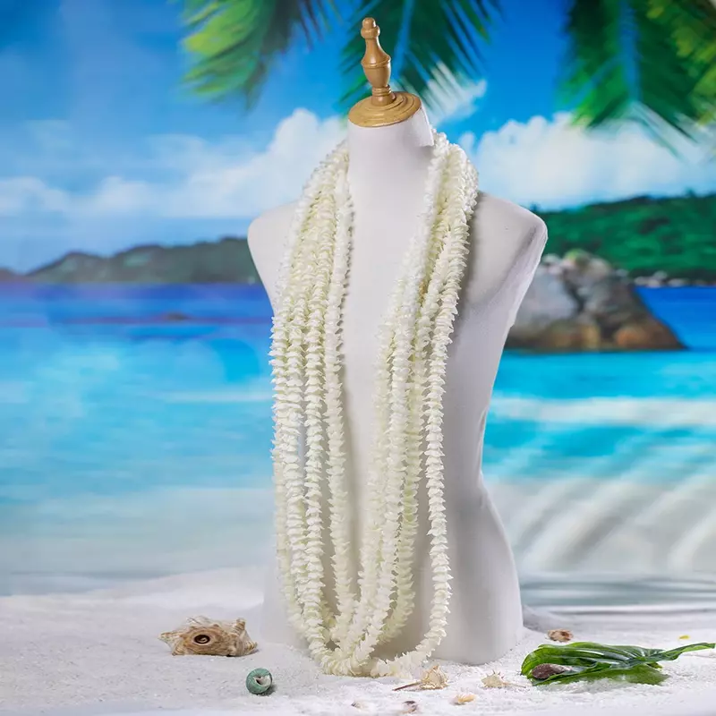 Pikake Lei Aloha زهور إكليل, رائع, عرائس زفاف هاواي, مناسبات خاصة, 1, 5 أو 10 فروع