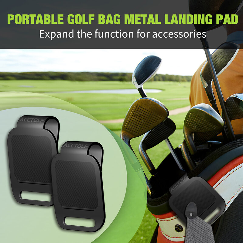 Golfs حقيبة معدنية الهبوط وسادة قوية المضادة للخدش الهبوط الوسادة ل Golfs منشفة Golfs المتكلم