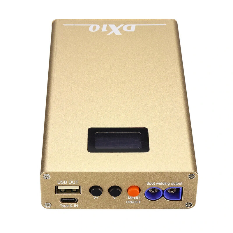 DX10 المحمولة بقعة لحام OLED قابل للتعديل بطارية بقعة آلة لحام أدوات 0.12/0.15 مللي متر النيكل ل 18650 8awg بقعة أقلام