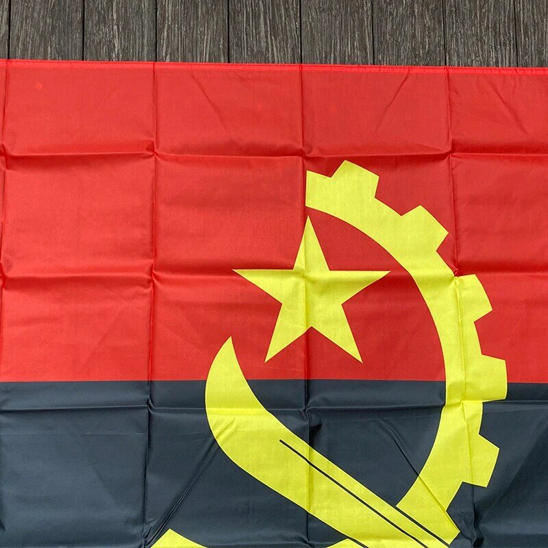 شحن مجاني xvggdg 90x150 سنتيمتر أنغولا العلم راية معلقة أعلام وطنية أنغولا راية