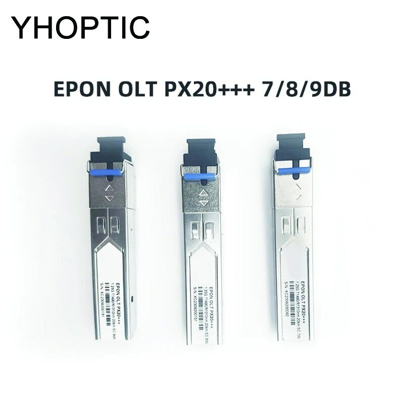 EPON OTL PX20 + 1.25 جم/2.5 جم 7 ديسيبل 8 ديسيبل 9 ديسيبل PX20 من من من + 20 من $1490/1310 نانومتر منفذ EPON OLT SFP متوافق مع ZTE Huawe Fiberhom