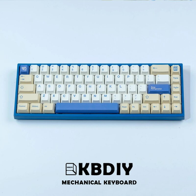 KBDiy GMK فول الصويا Keycap 135 مفاتيح PBT اليابانية الكورية Keycap ISO أدخل الكرز الشخصي ل GMK67 K500 الألعاب الميكانيكية لوحة المفاتيح