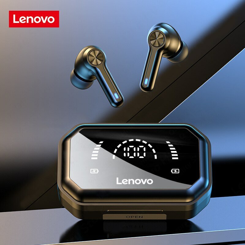 سماعات Lenovo lpro سماعات بلوتوث TWS سماعة أذن لاسلكية HIFI بشاشة ببطارية mAh سماعات أذن للألعاب