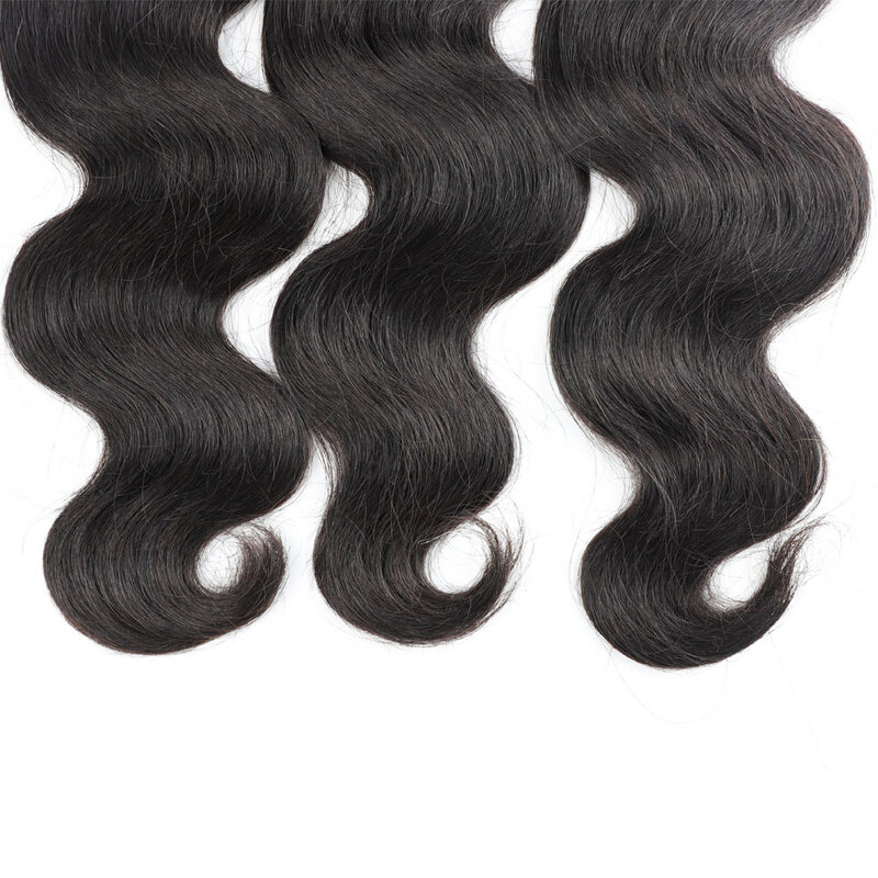 هيئة موجة مخصصة 8-26 بوصة 1/3/4 قطعة لكل مجموعة شعر الإنسان النسيج شعر ريمي للنساء السود