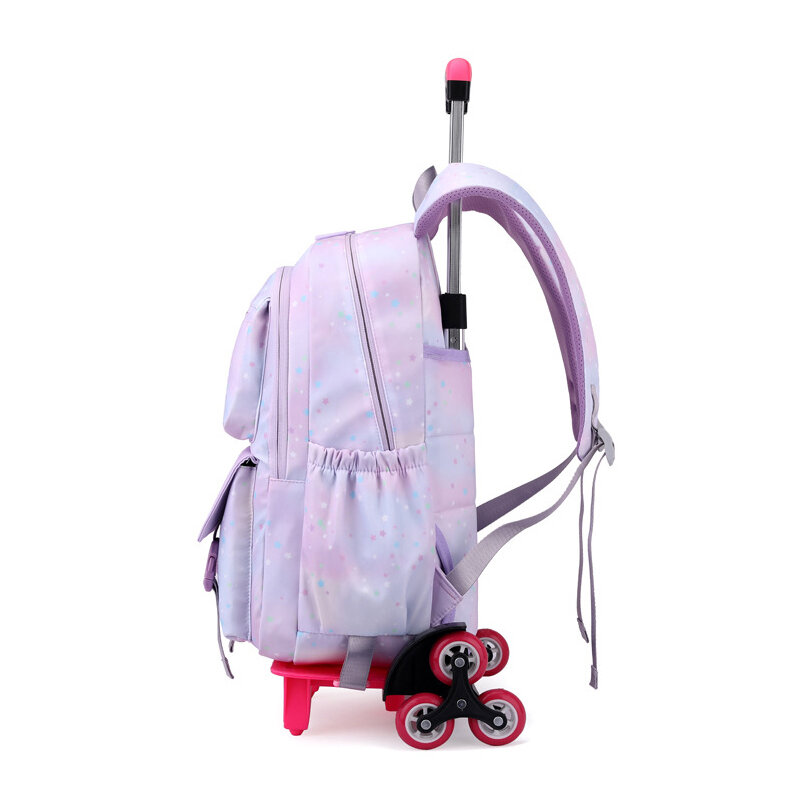حقائب ظهر مدرسية بعجلات للأطفال ، حقيبة ظهر بعجلات للفتيات ، حقيبة تروللي للأطفال ، حقيبة دوارة للطلاب