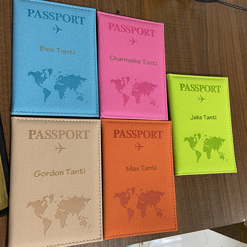 محفظة سفر حامل جواز السفر ، اسم مخصص على جواز السفر ، غطاء بولي يوريثالات لجواز السفر ، Personnalisé ، اسم الاشتراك قبل تقديم الطلب