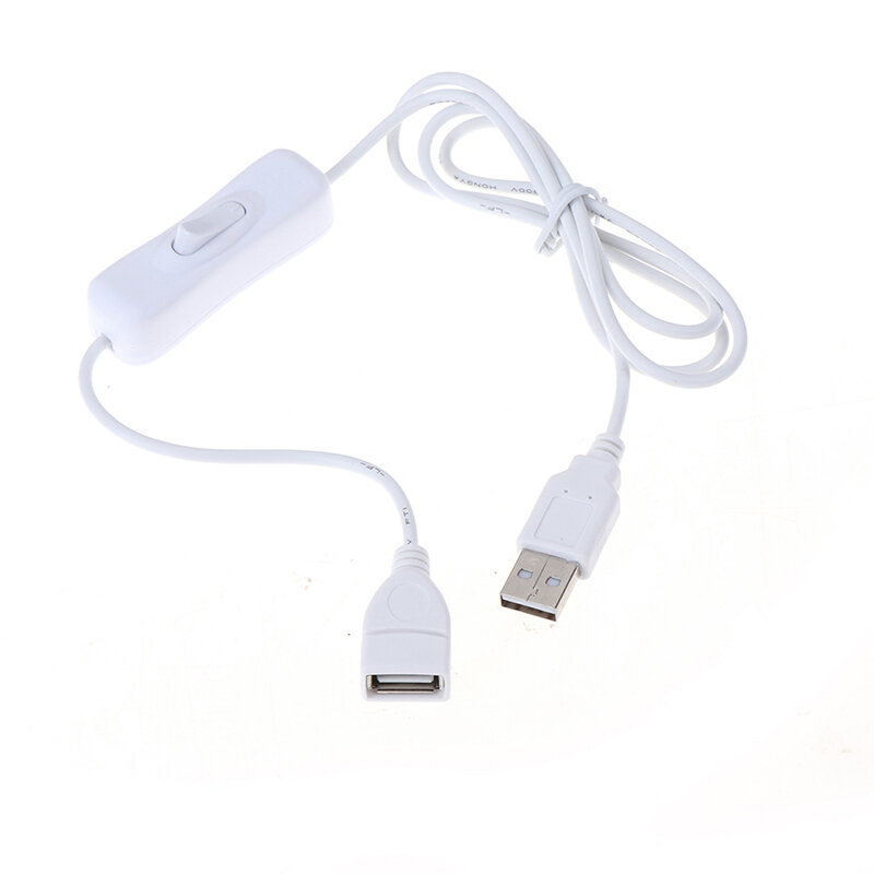 كابل USB مع مفتاح ، تشغيل وإيقاف تبديل ، مصباح ، مروحة USB ، 1 متر ، 1 قطعة