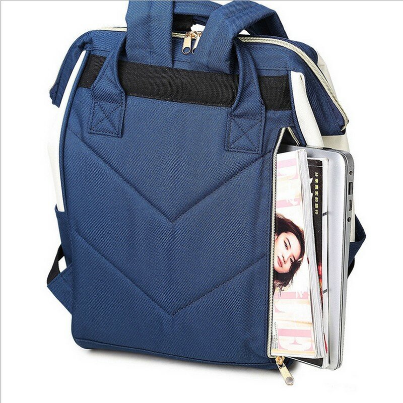 اليابان أنيلو حقيبة أكسفورد حقيبة ظهر مدرسية مقاومة للماء للمراهقين الحقائب المدرسية النساء خفيفة الوزن المشي لمسافات طويلة حقيبة السفر