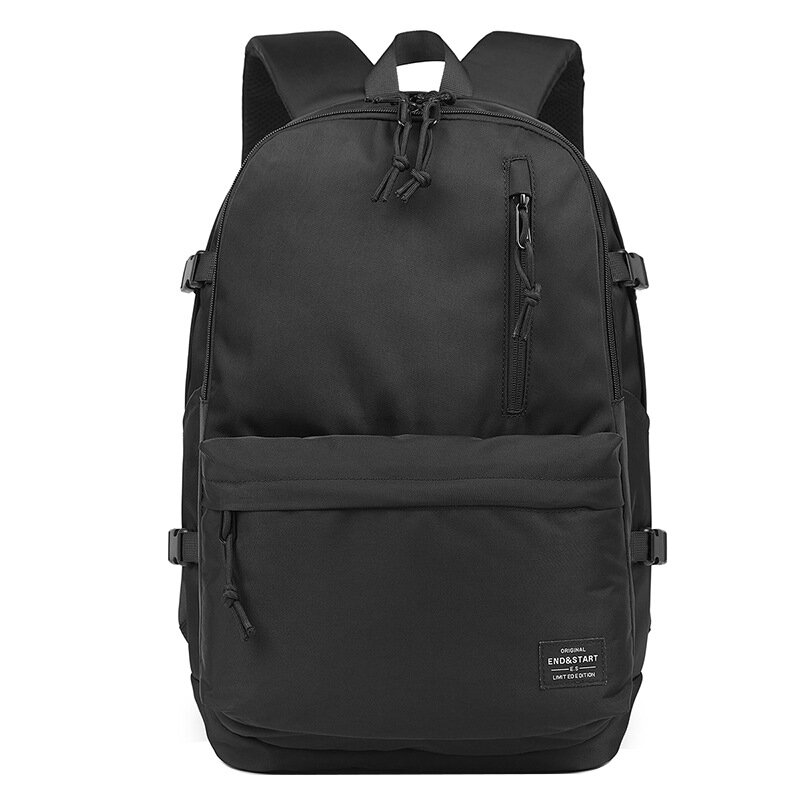 حقيبة كتف كبيرة السعة للرجال ، حقيبة سفر بسيطة ، حقيبة مدرسية يومية للكمبيوتر ، أزياء غير رسمية