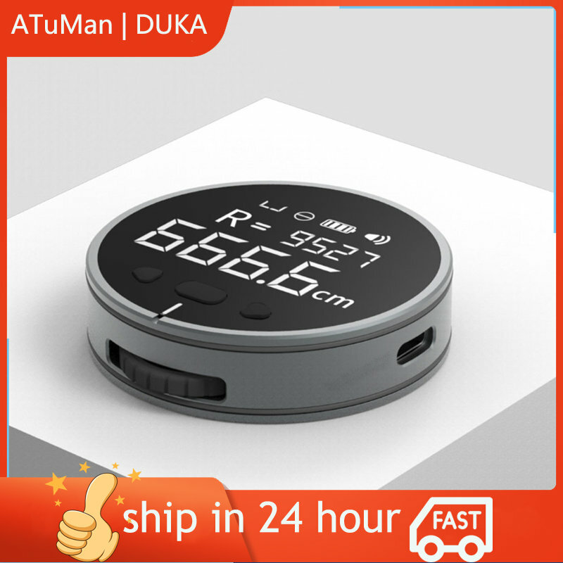 DUKA ATuMan Little Q حاكم كهربائي مقياس مسافات شاشة كمبيوتر محمول ذات دقة عالية شاشة قياس أدوات قابلة للشحن