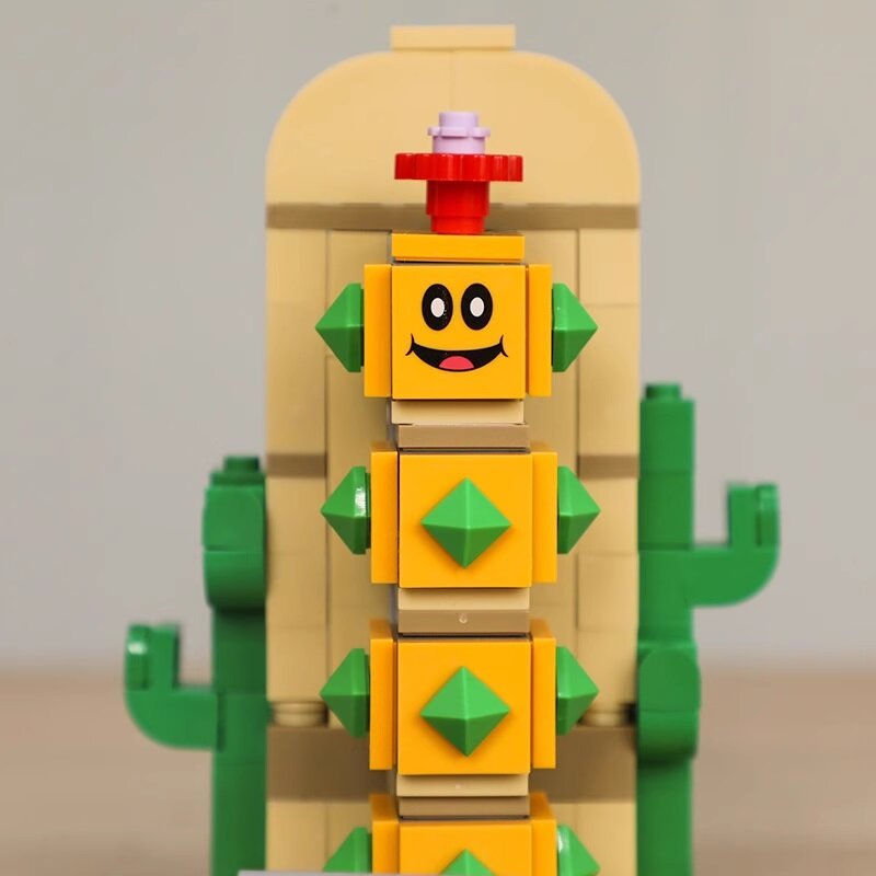 مكعبات بناء سوبر ماريو بروس ، مجموعة توسيع بوكي الصحراء ، ألعاب شخصية أكشن صغيرة ، متوافقة ، أو