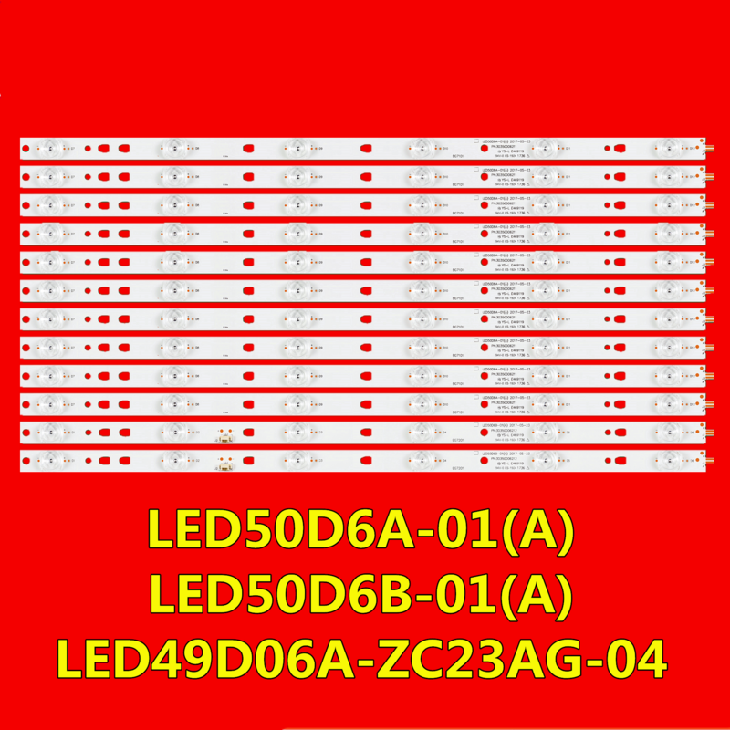 شريط إضاءة خلفية تلفاز ليد لـ F50Y F50V LE50A7100A LS50AL88A72 LED50D6A-01(A) LED50D6B-01(A)