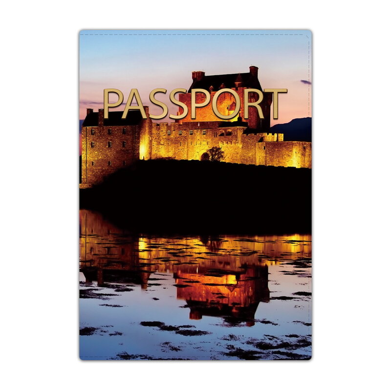 جواز سفر كم Cred-بطاقة حامل بطاقات التعريف الشخصية غطاء حامي آمن بولي Leather جلد جواز سفر آمن حافظة عرض نمط مقاوم للماء يغطي
