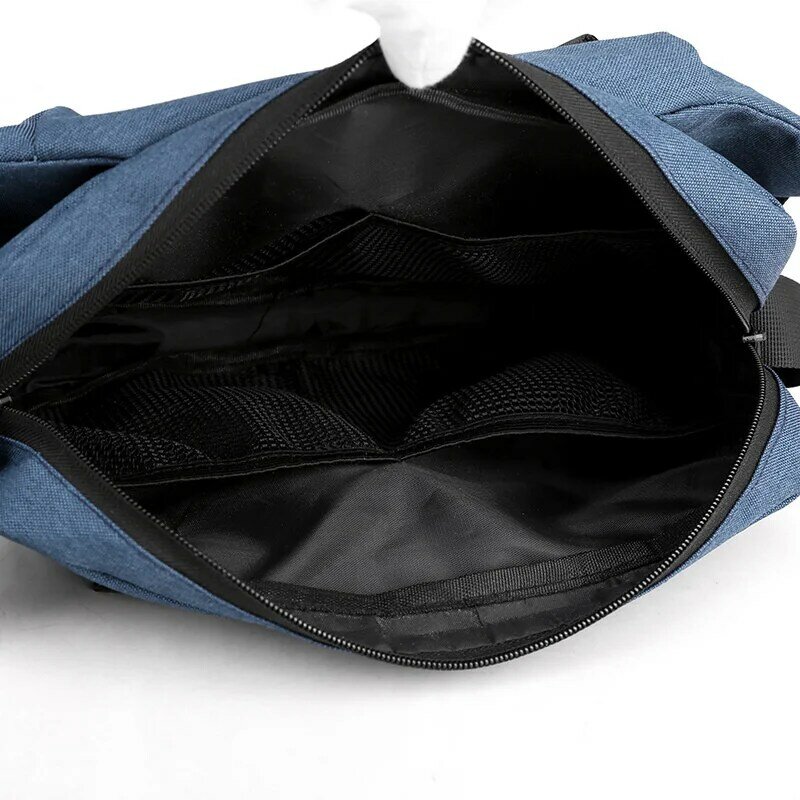 الاتجاه الجديد رسول حقيبة متعددة الوظائف الرياضة الصدر حقيبة أكسفورد القماش الرجال حقيبة سعة كبيرة حقيبة الكتف واحدة