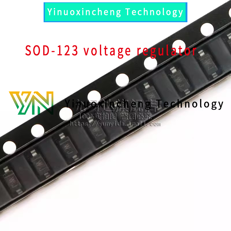 SOD-Voltage منظم ، BZT52C3V3 ، 4V7 ، 5V1 ، 6V8 ، 10 فولت ، 12 فولت ، 15 فولت ، 16 فولت ، 18 فولت ، 20 فولت ،