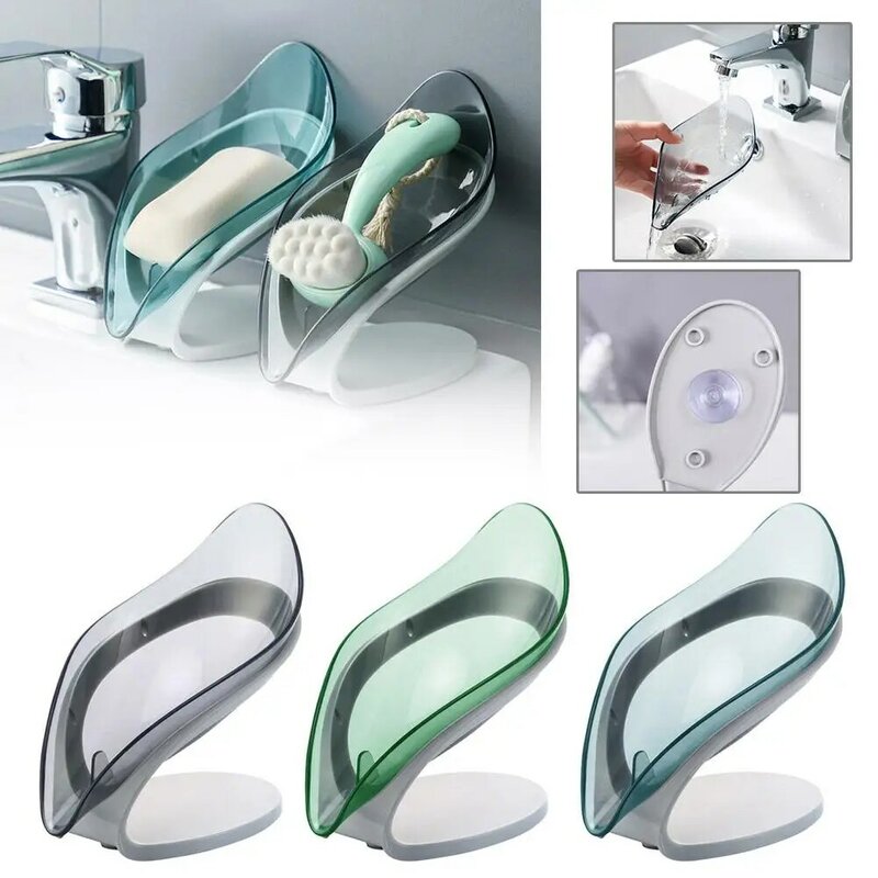 حامل صابون محمول مانع للإنزلاق ، طبق صابون ورقي للاستحمام ، صينية إسفنجية بلاستيكية ، إمكانية الوصول إلى المطبخ ، H5t4 ، 1