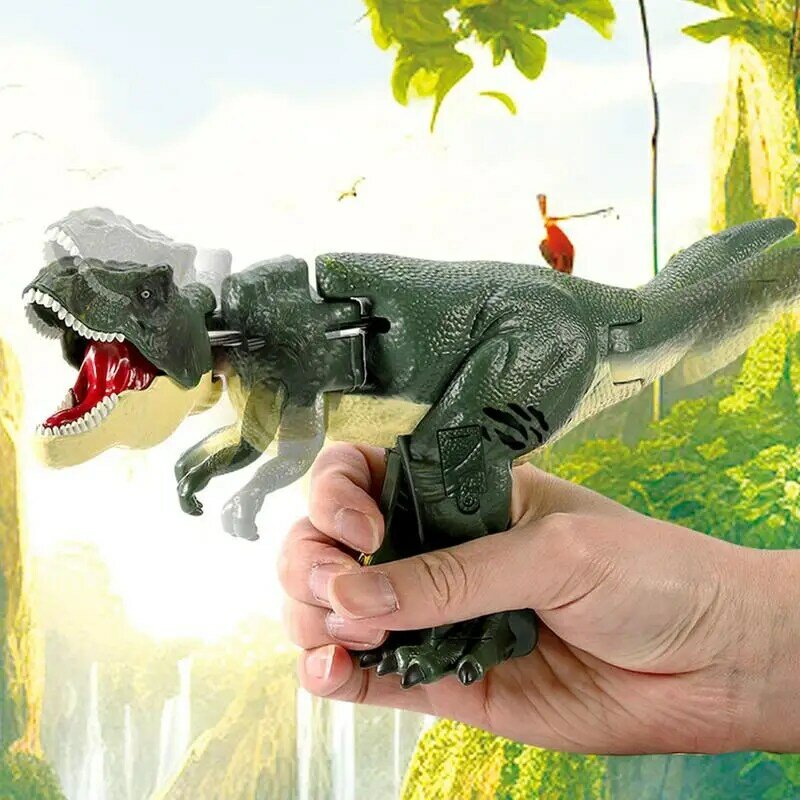 لعبة الديناصور الكهربائي Tyrannosaurus ، الزناد للأطفال ، لعبة مضحكة ، زخرفة للمنازل الحدائق وأجهزة الكمبيوتر المكتبية