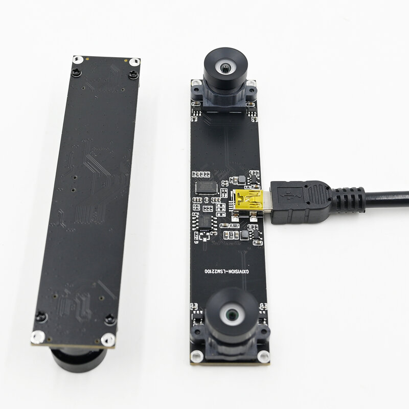 وحدة كاميرا VR ستيريو ثلاثية الأبعاد متزامنة مع نفس الإطار المزدوج عدسة USB كاميرا ويب 2560*720 30fps لنظام التشغيل Windows Linux أندرويد Raspberry Pi