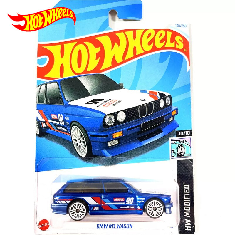 ألعاب عربة BMW M3 للأولاد بعجلات ساخنة أصلية ، موديل سيارة معدنية 1:64 من دييكاست ، مجموعة معدلة ، هدية عيد ميلاد ،