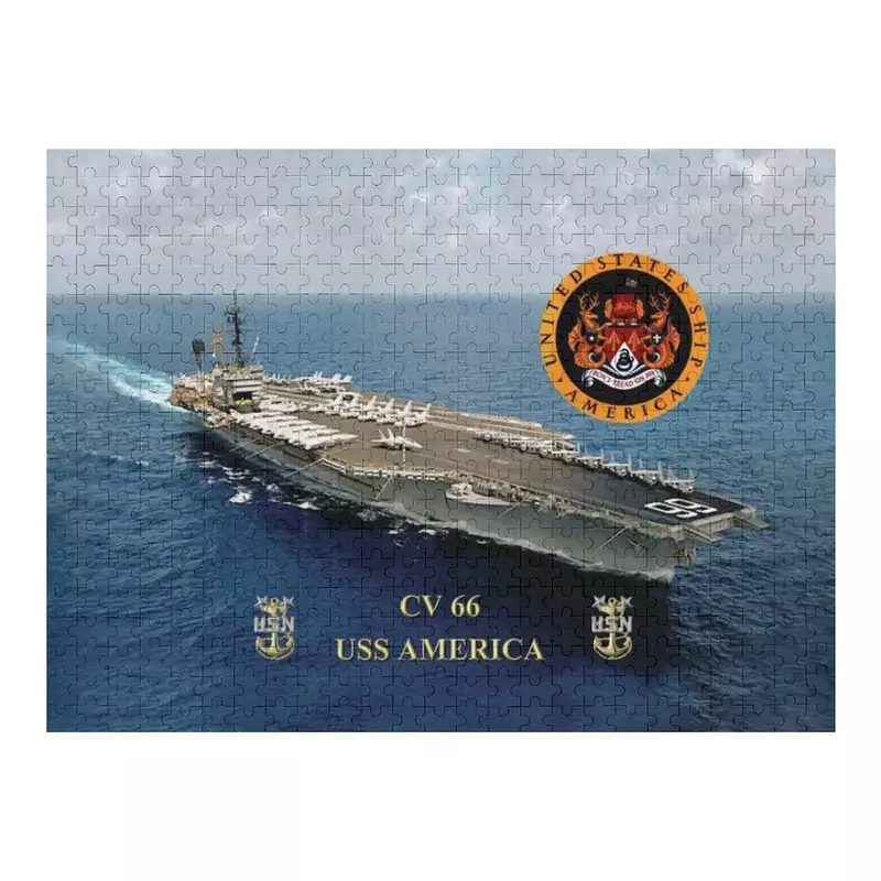 أحجية جديدة مخصصة للأطفال ، USS America ، هدايا مخصصة للأطفال ، من من من