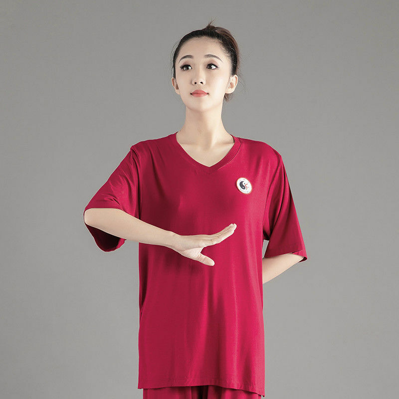 تاي تشي موحدة عالية الجودة القطن قصير الأكمام جديد النمط الصيني تظهر الكونغ فو ملابس رسمية ل Aldult الرجال النساء فنون الدفاع عن النفس