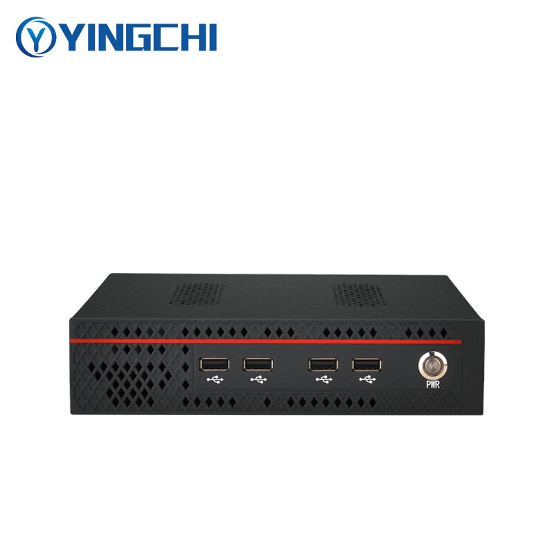 YINGCHI جهاز كمبيوتر صغير إنتل النواة i3 10100/12100 i5 10400/12400 المنزل مكتب كمبيوتر مكتبي