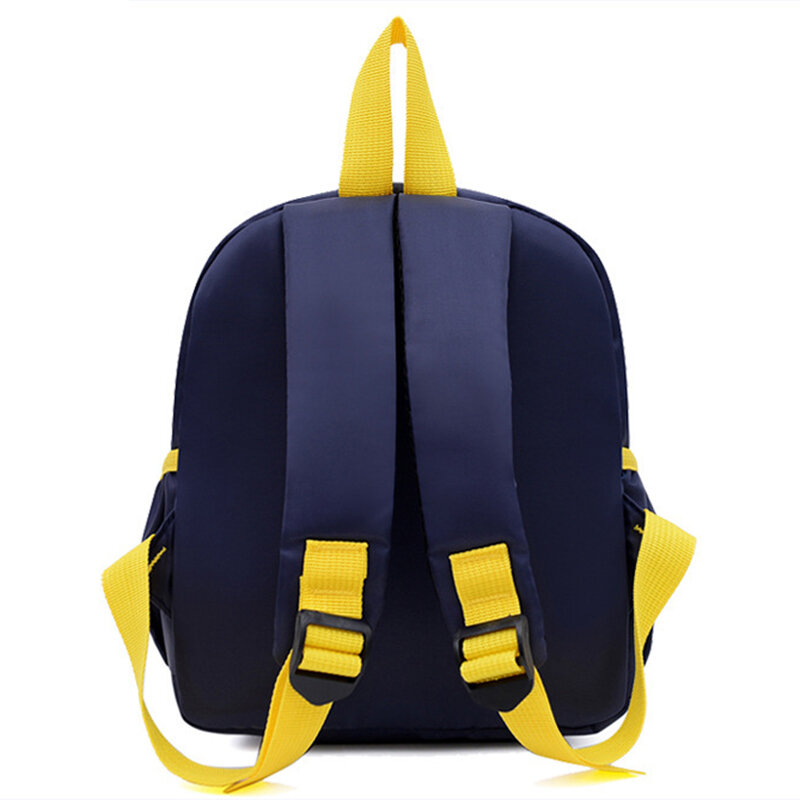 حقائب الظهر ديناصور الكرتون لطيف الأطفال حقيبة الطلاب المدرسية الوردي الأزرق الأصفر على ظهره تخزين سعة كبيرة